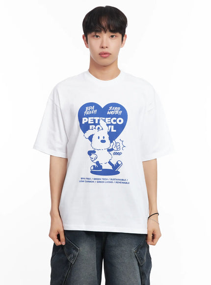 mens-heart-graphic-t-shirt-iu519 / White