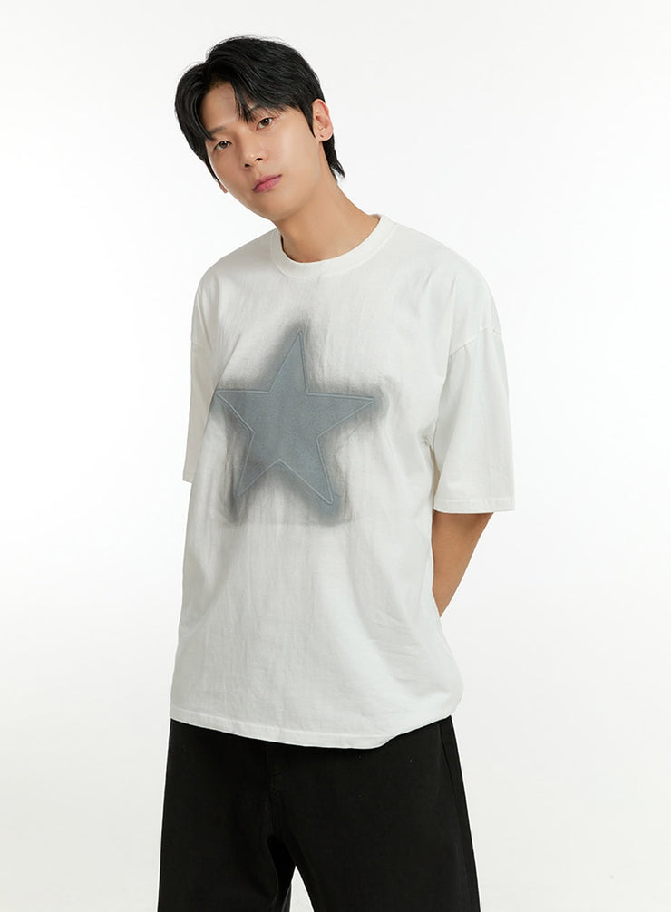 mens-cotton-graphic-tee-il412 / White