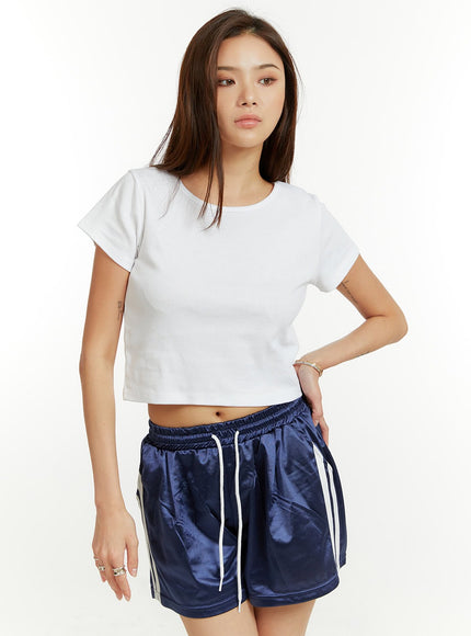 basic-cotton-crop-tee-cu421 / White