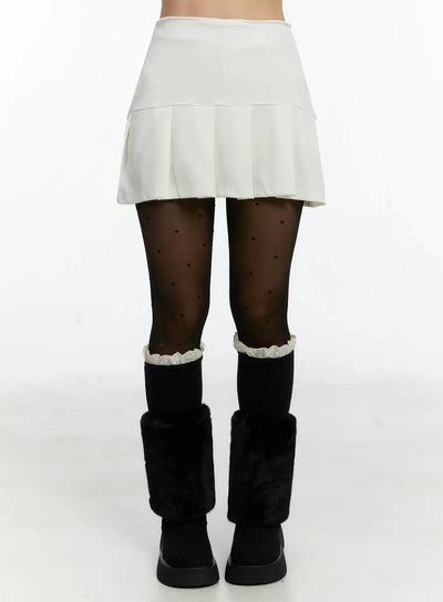pleated-mini-skirt-id525 / White