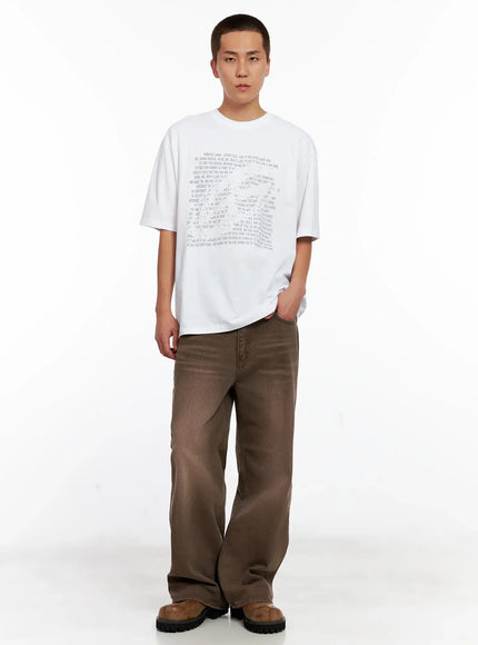 mens-graphic-print-tee-ig511 / White