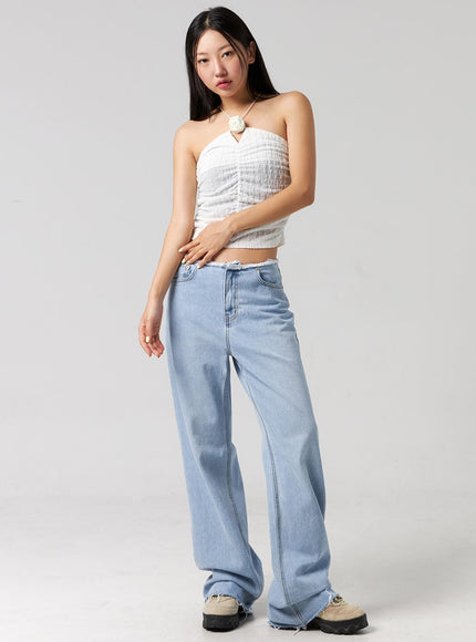 cut-waist-wide-leg-jeans-cg323