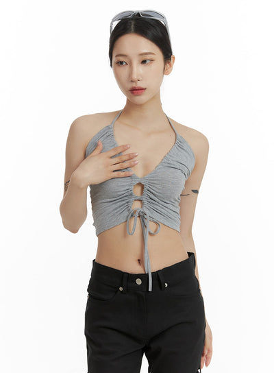 halter-neck-shirred-crop-tank-top-cf429