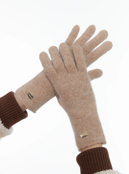 Metal Pendant Warm Gloves IN510