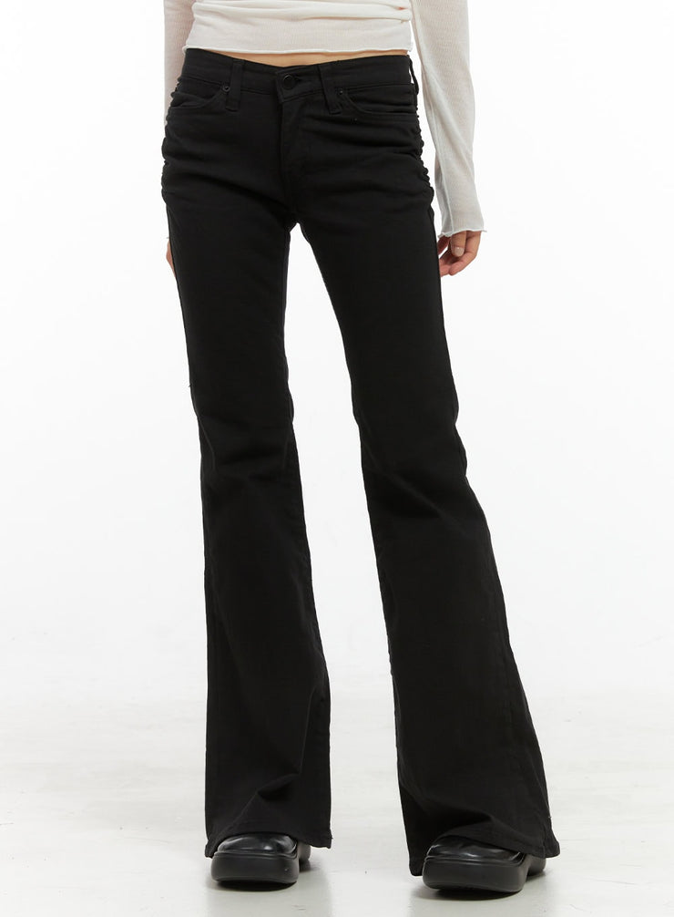 streamlined-cotton-slim-pants-cs412 / Black