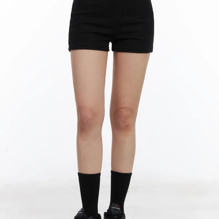cozy-knit-micro-shorts-cd505 / Black