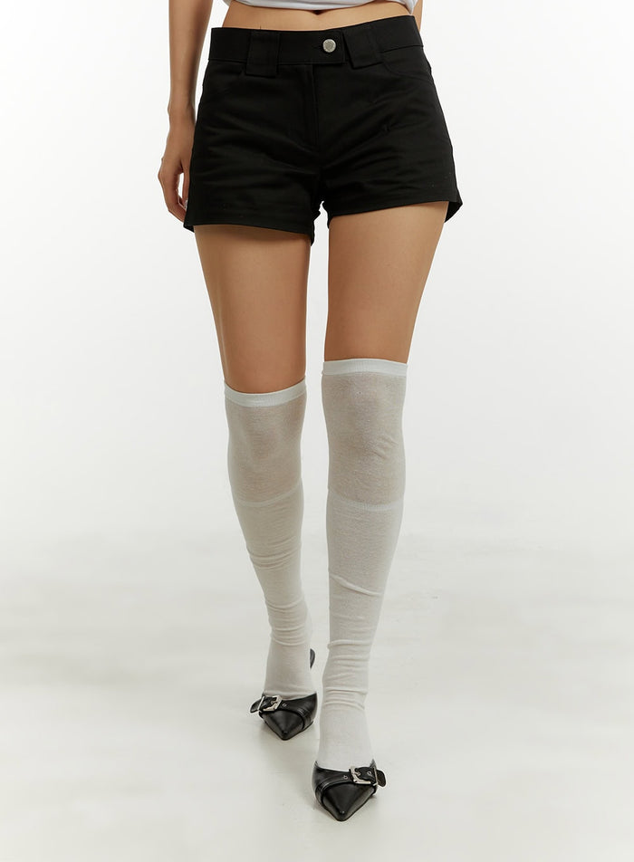 basic-cotton-shorts-cy409 / Black