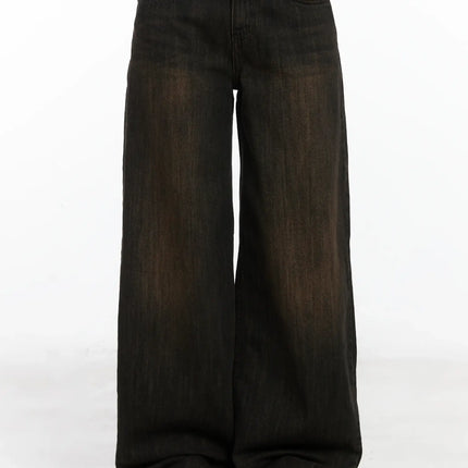 winnie-brown-baggy-jeans-cd502 / Black