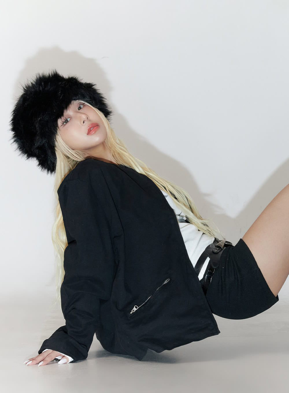 Classic ZipUp Cotton Jacket CS426 Acubi style LEWKIN