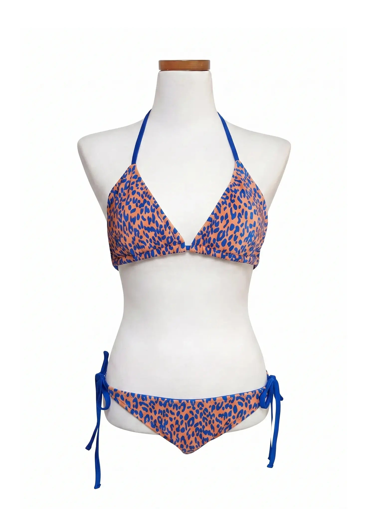 leopard-print-bikini-set-iy514 / Blue