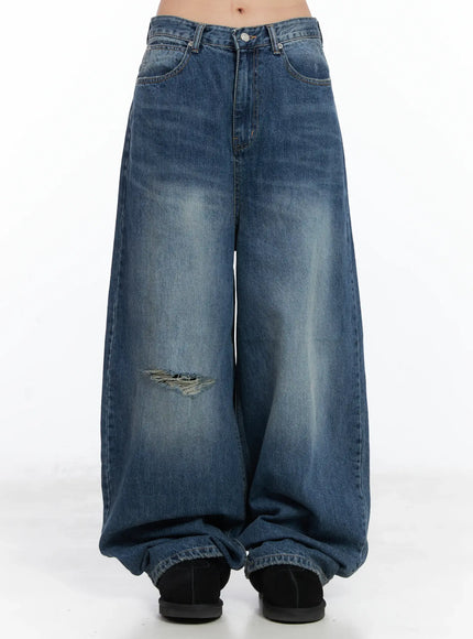 cole-vintage-baggy-jeans-cn528 / Blue