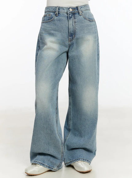 zyla-classic-wide-leg-jeans-cm505 / Blue