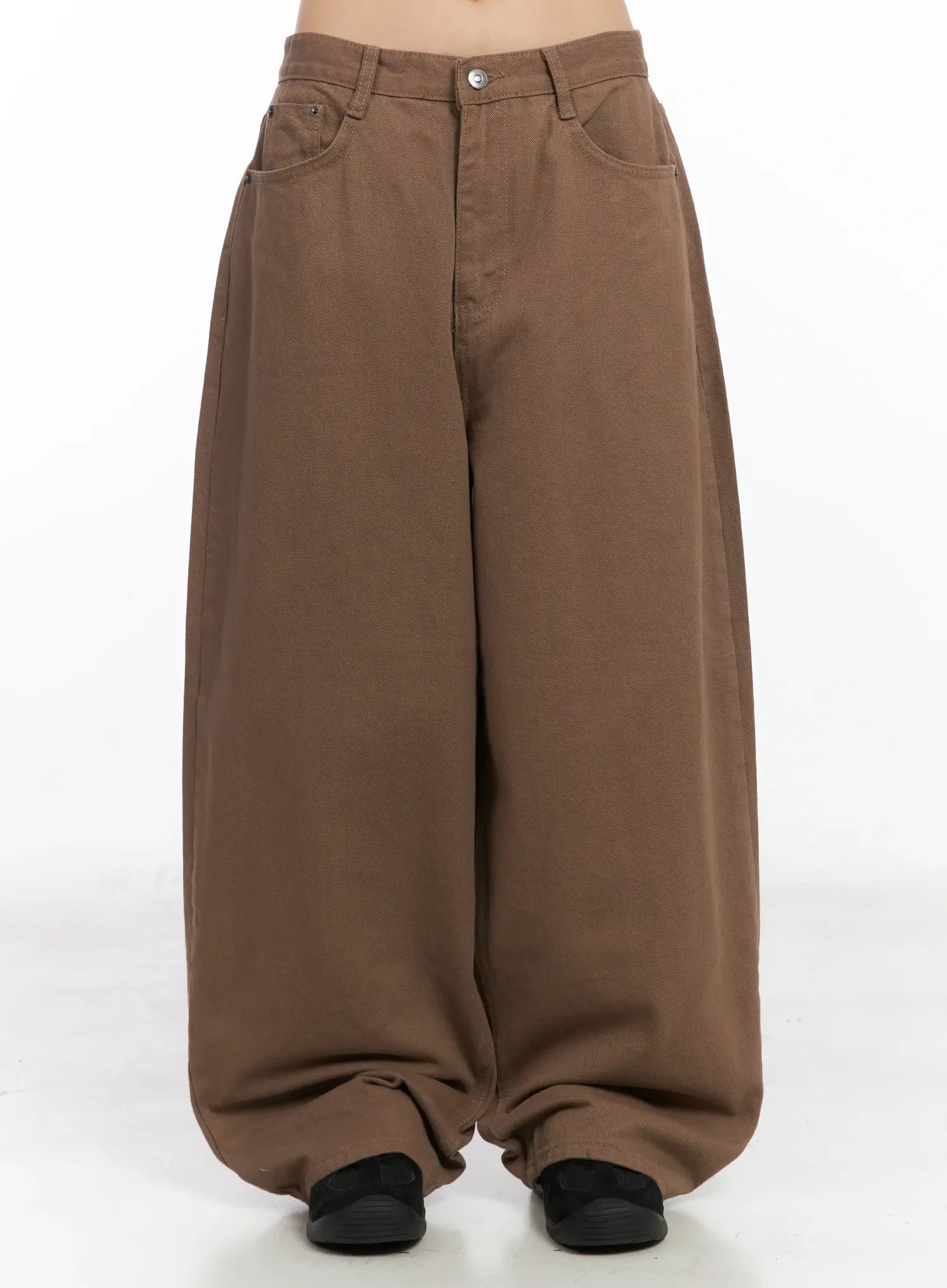 german-style-balloon-pants-cn528 / Brown