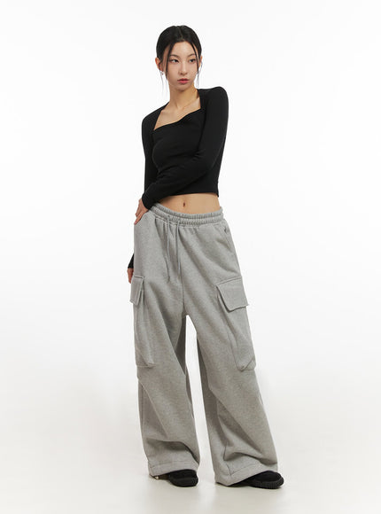 warm-wide-leg-cargo-sweatpants-id431