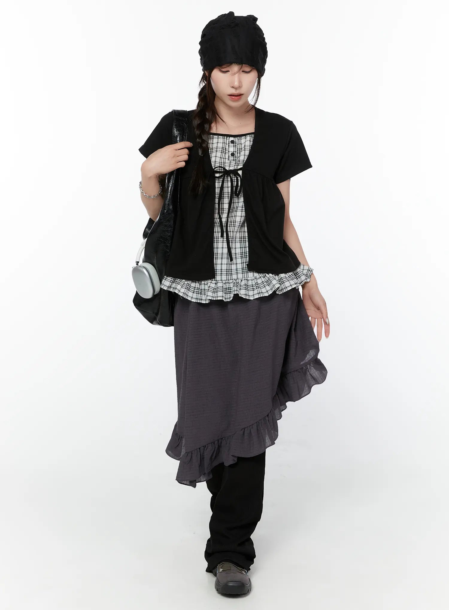 asymmetric-frill-midi-skirt-cy515