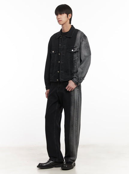 mens-washed-two-tone-straight-leg-jeans-black-im519