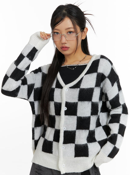 oversized-checkered-cardigan-cf427