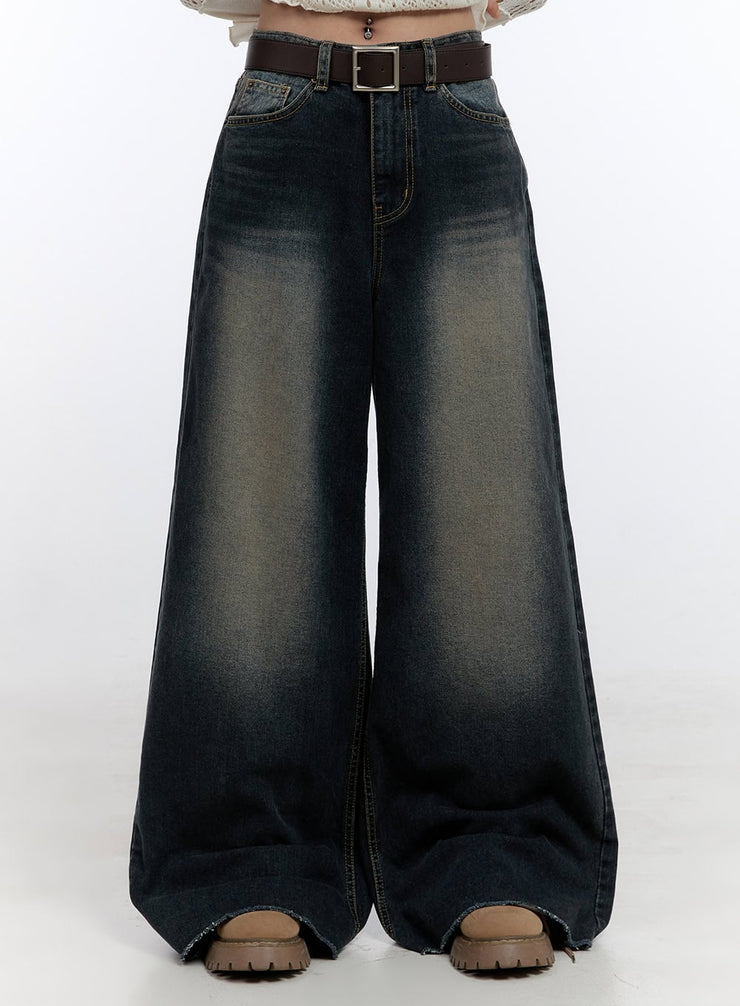 amara-extra-wide-jeans-co422 / Dark blue