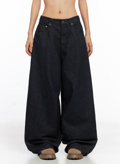 miller-balloon-baggy-jeans-co515 / Dark blue