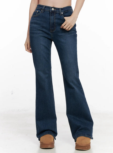 kaeli-indigo-flared-jeans-cn504 / Dark blue