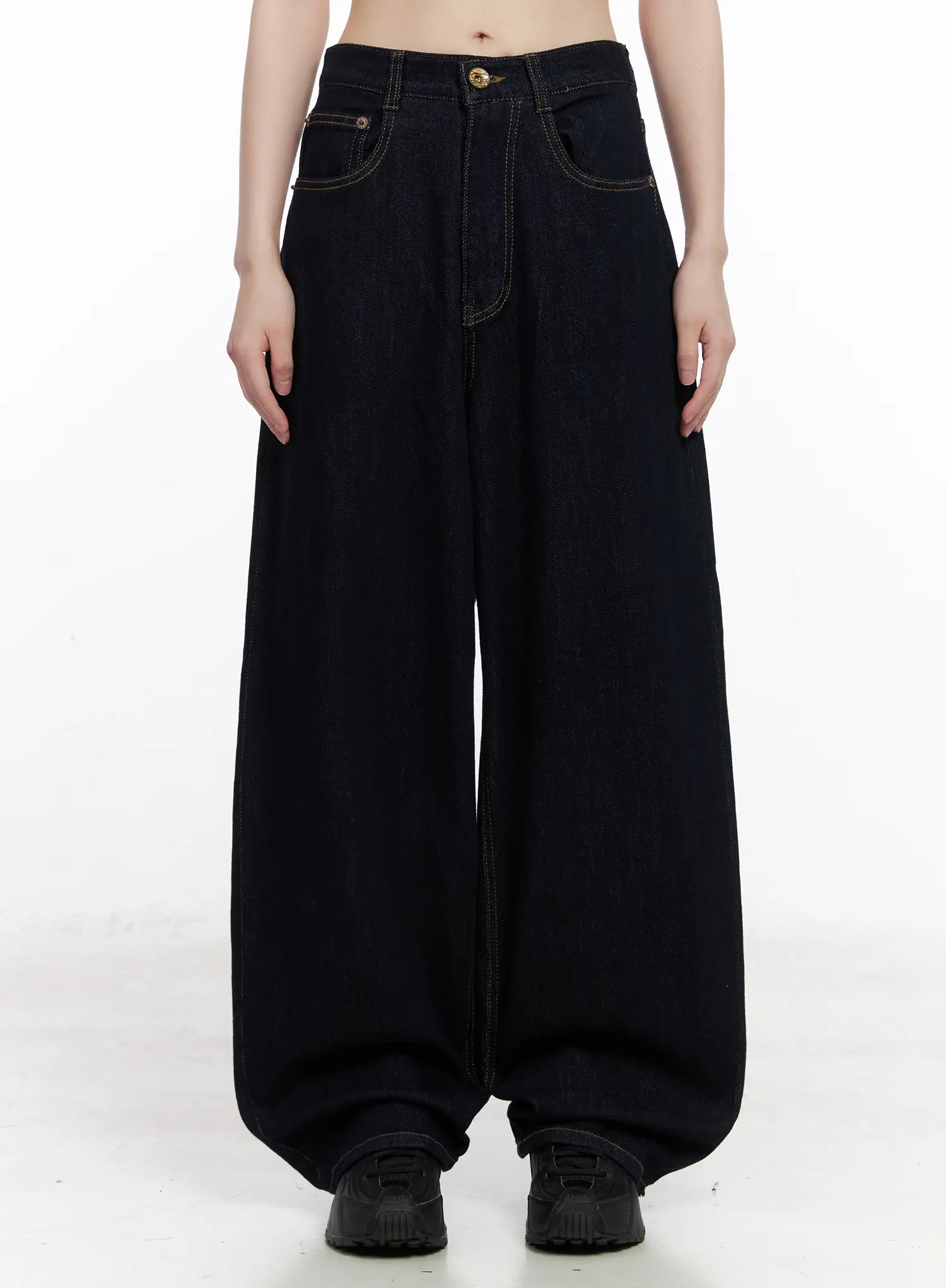 luisa-baggy-jeans-cn510 / Dark blue