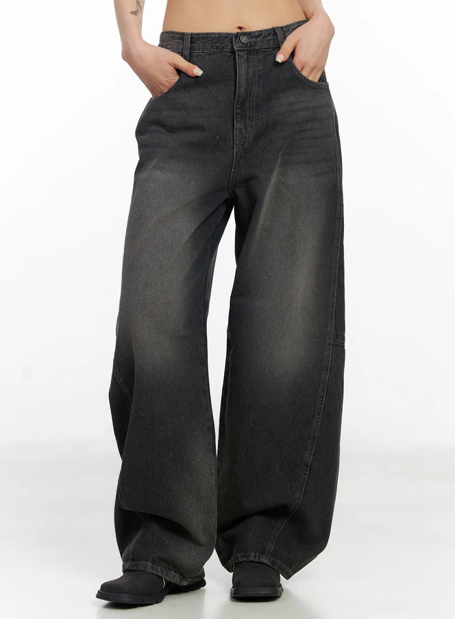 nayeli-baggy-jeans-cj522 / Dark gray