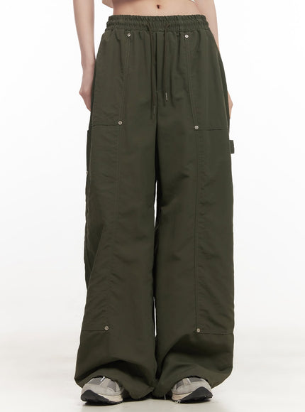 relaxed-fit-carpenter-pants-cf514 / Dark green