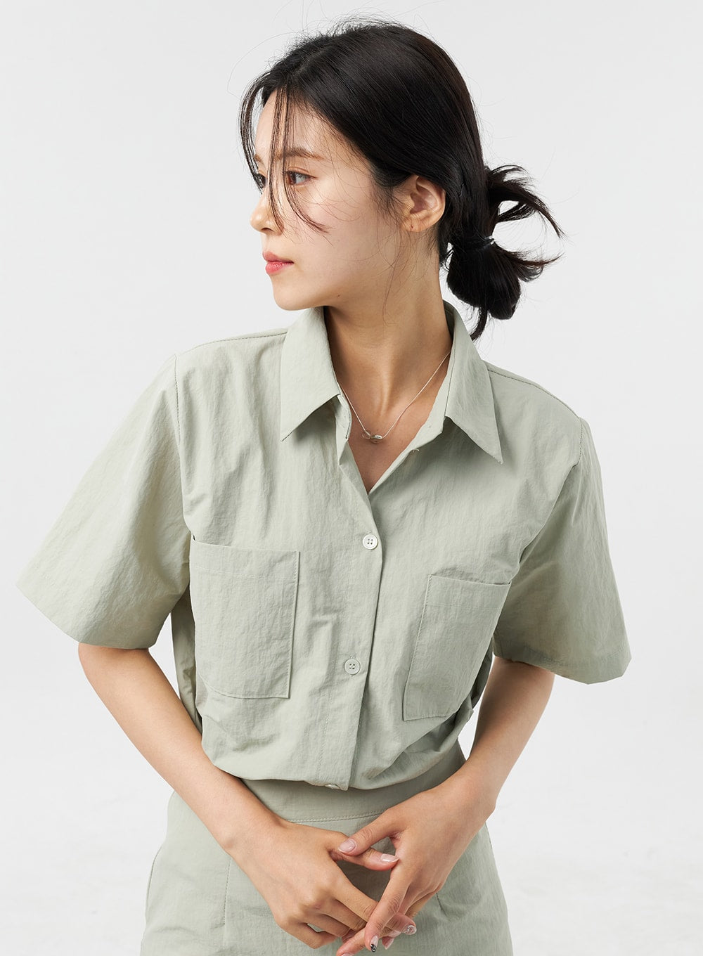 nylon dress shirt Nylon Short SLEEVES