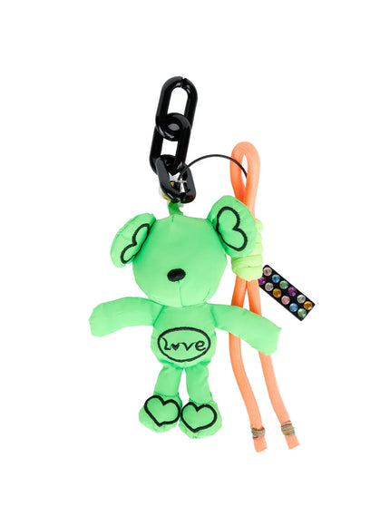 neon-green-teddy-keychain-ig512