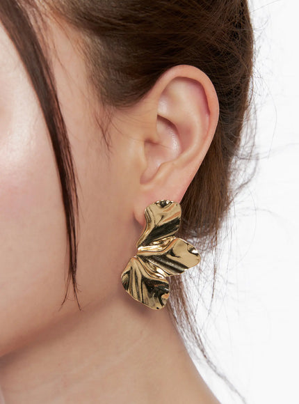 uffie-leaf-earrings-cl524 / Gold