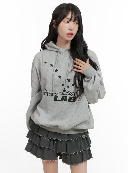 acubi-oversized-graphic-hoodie-cg421 / Gray