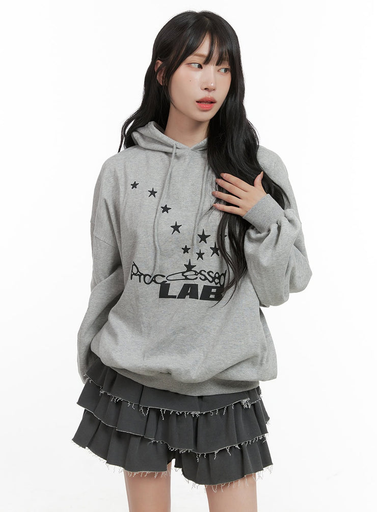 acubi-oversized-graphic-hoodie-cg421 / Gray