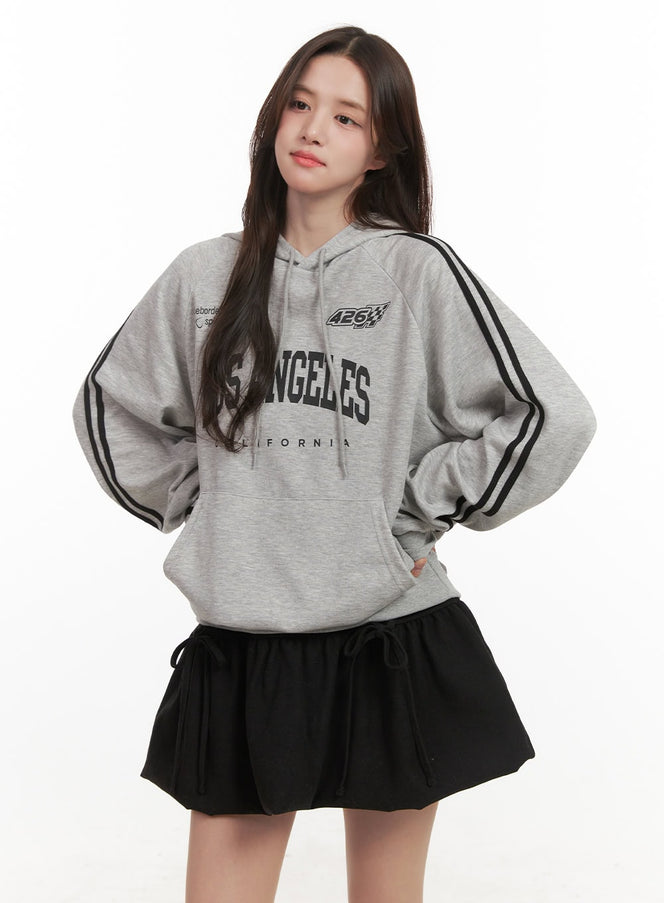 casual-la-sports-hoodie-cj514 / Gray