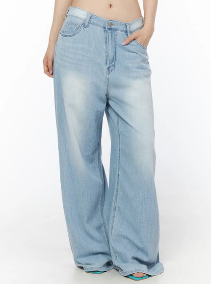 azra-summer-washed-jeans-iu515 / Light blue