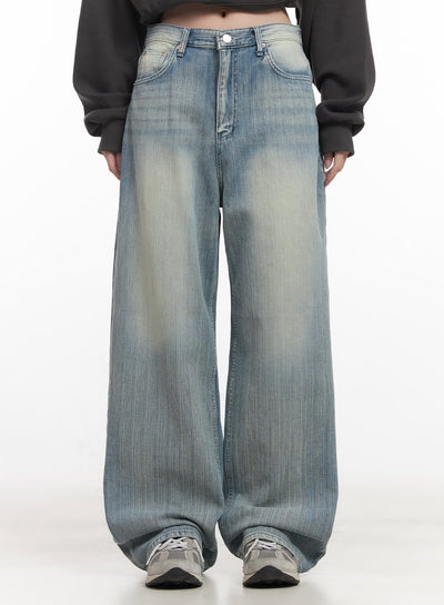 nicola-washed-wide-leg-jeans-cf514 / Light blue