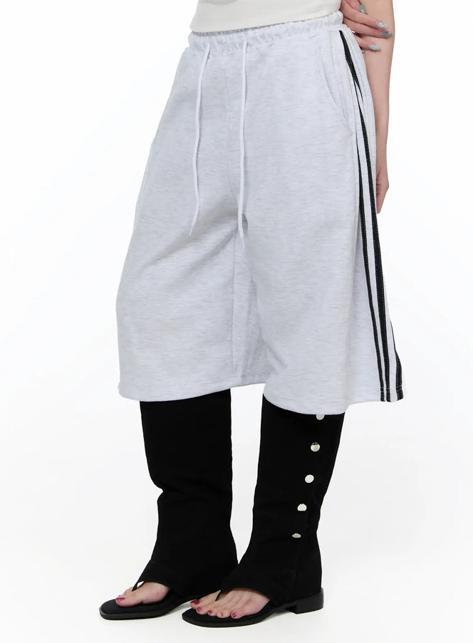 city-track-bermuda-shorts-ca522 / Light gray