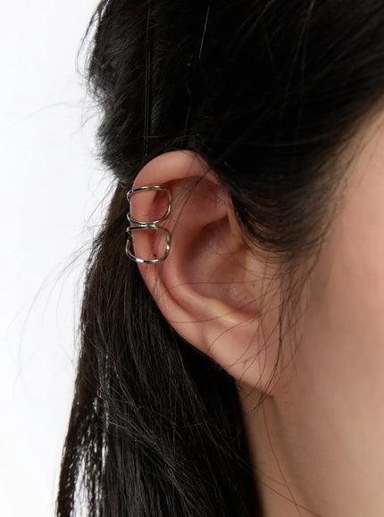 Double Swirl Ear Cuff CA508