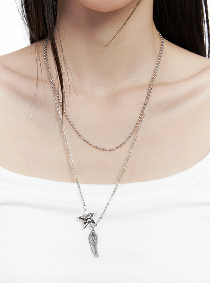 wing-star-necklace-co503