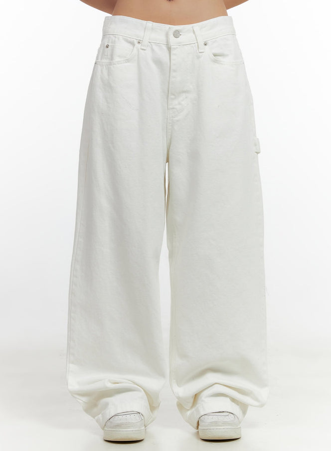 widefit-cotton-pants-cn406 / White