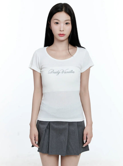 ribbed-vanilla-graphic-tee-cg511 / White