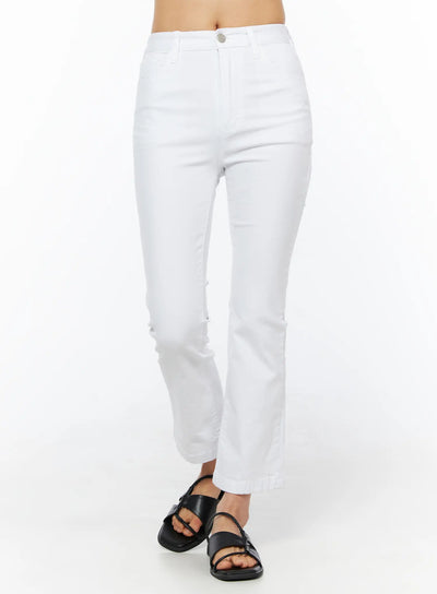 low-rise-long-capri-cotton-pants-cu522 / White