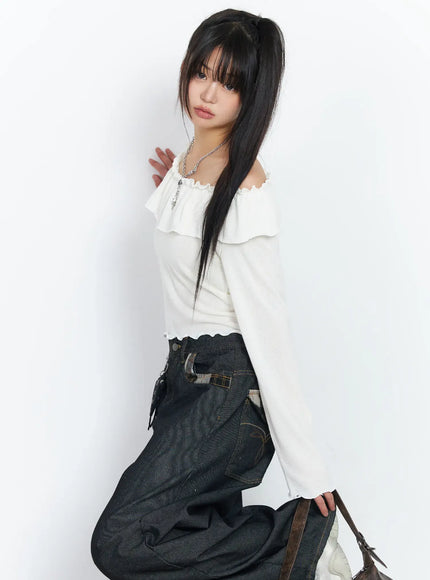 off-shoulder-frill-long-sleeve-top-cf506-1