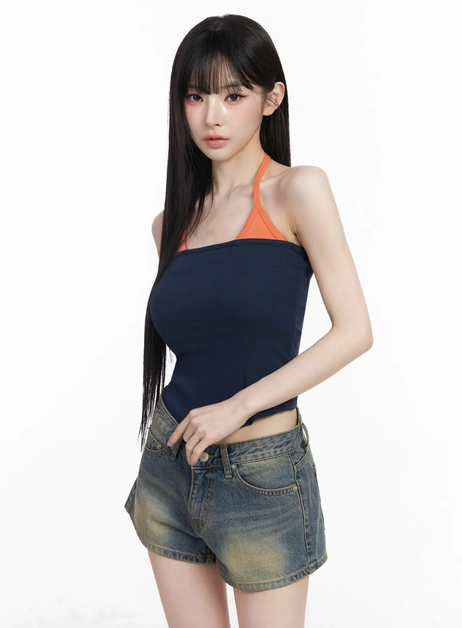 color-block-halter-sleeveless-top-iy511