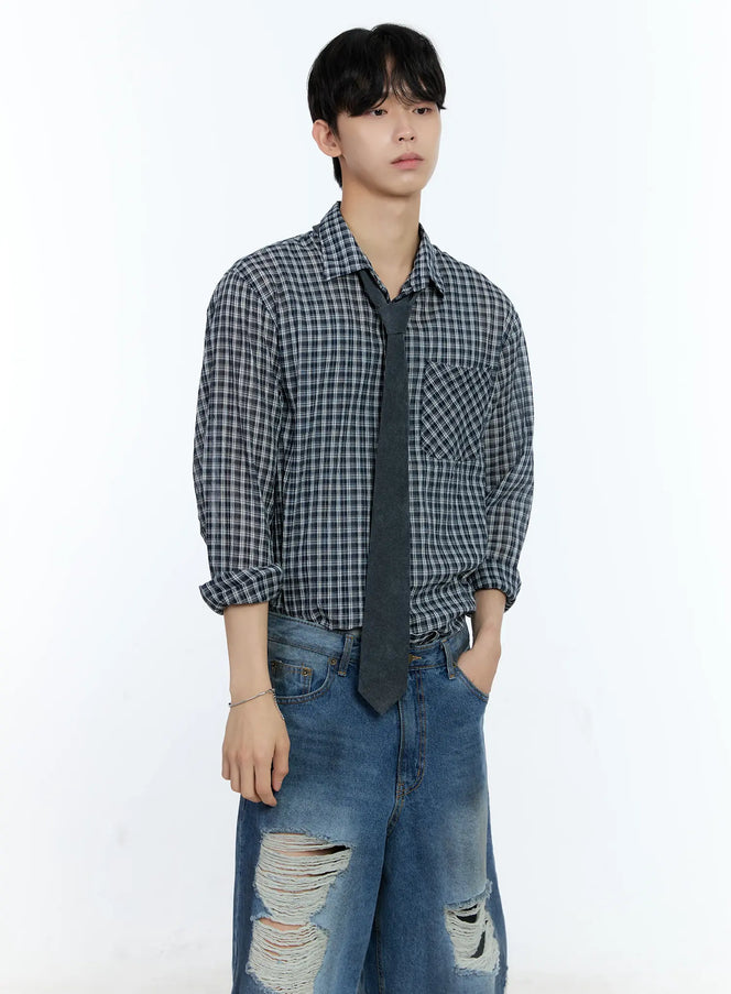mens-plaid-button-up-top-ig501