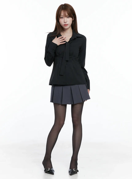 elegant-front-tie-blouse-cs501