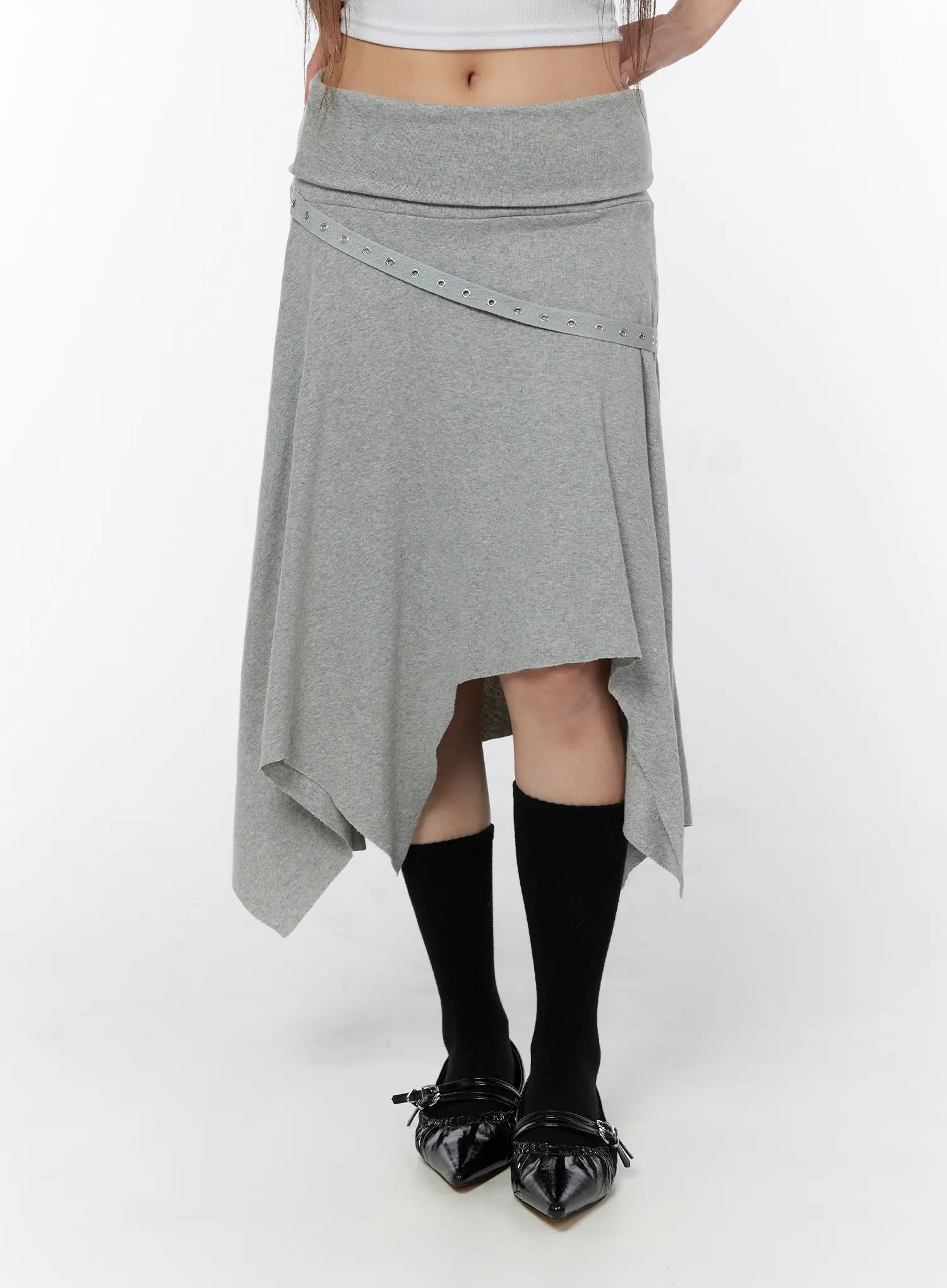 asymmetric-hem-belted-midi-skirt-cy518
