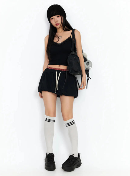 checkered-balloon-skort-ca513