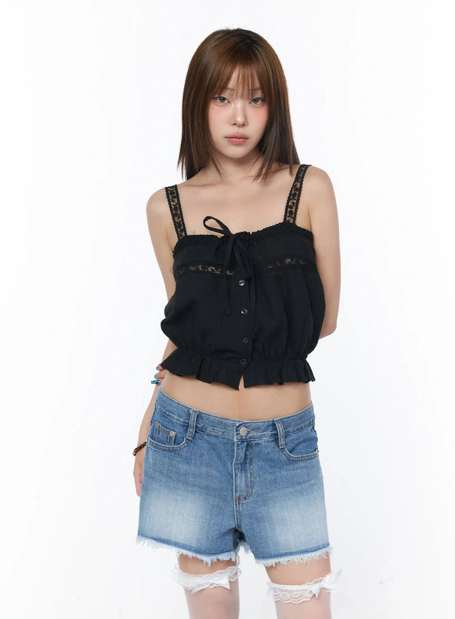 lace-trim-sleeveless-top-cy529