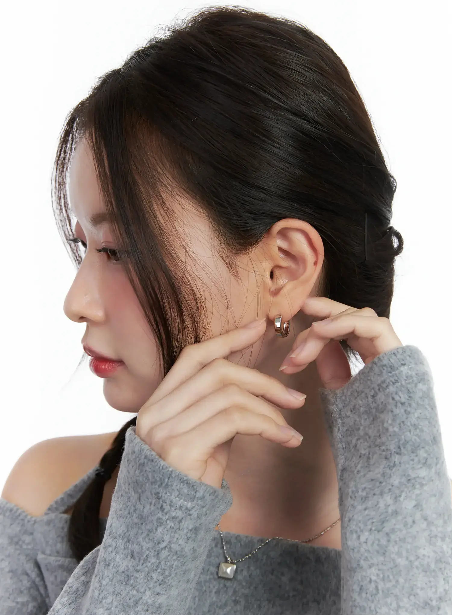 Basic Ring Earrings IN510