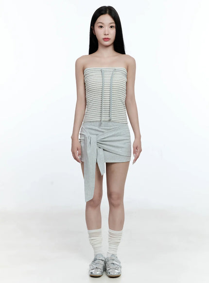 wrap-ribbon-mini-skirt-cg511